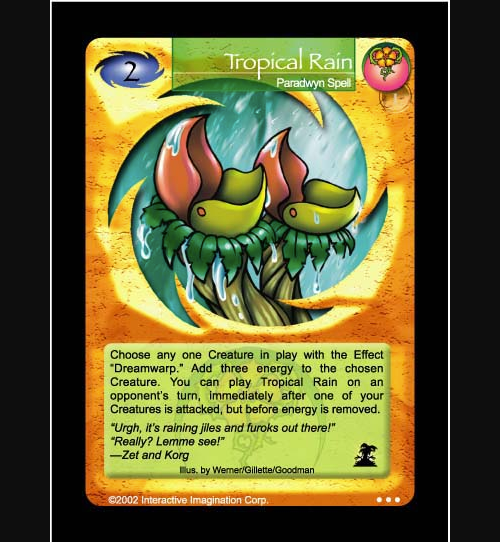 Tropical Rain - Foil